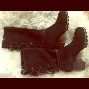 Sorel Farrah Mid Suede Boots